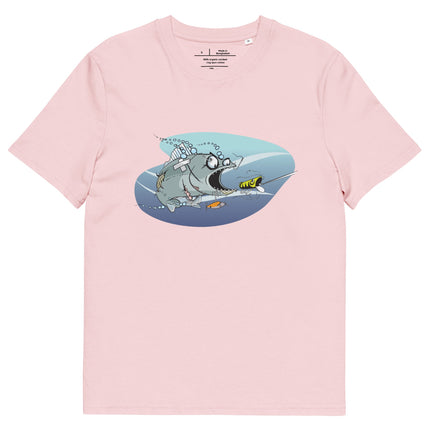 T-shirt unisexe en coton biologique - Fishing humour - pimp your tee