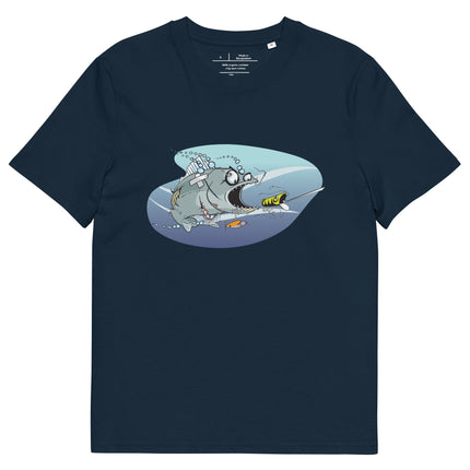T-shirt unisexe en coton biologique - Fishing humour - pimp your tee