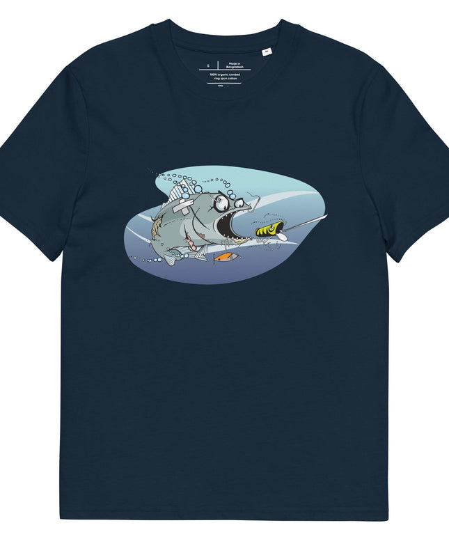 T-shirt unisexe en coton biologique - Fishing humour - pimp your tee