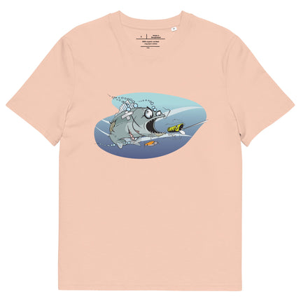 T-shirt unisexe en coton biologique - Fishing humour - pimp your tee