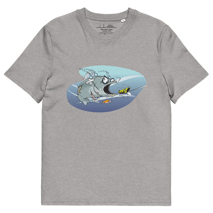 T-shirt unisexe en coton biologique - Fishing humour - pimp your tee