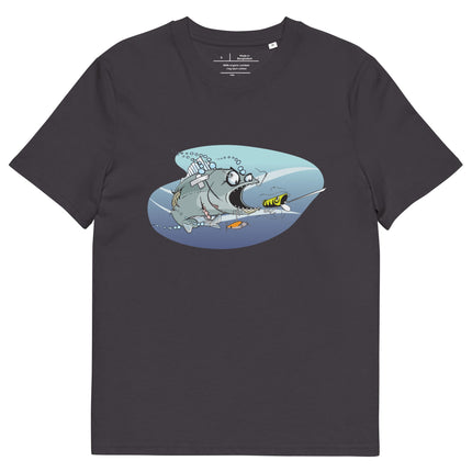 T-shirt unisexe en coton biologique - Fishing humour - pimp your tee