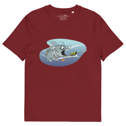 T-shirt unisexe en coton biologique - Fishing humour - pimp your tee