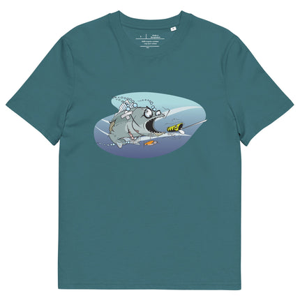 T-shirt unisexe en coton biologique - Fishing humour - pimp your tee
