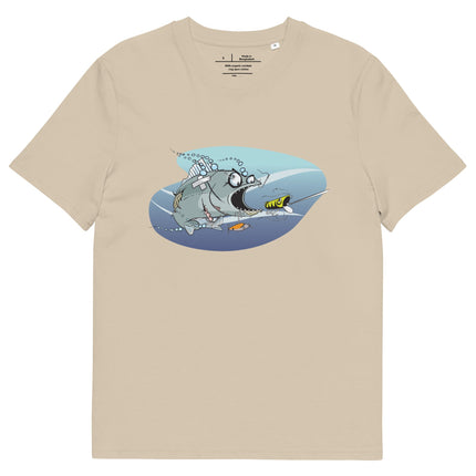 T-shirt unisexe en coton biologique - Fishing humour - pimp your tee