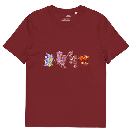 T-shirt unisexe en coton biologique - Marine life - pimp your tee