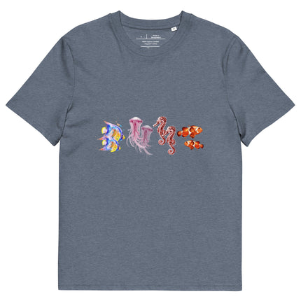 T-shirt unisexe en coton biologique - Marine life - pimp your tee