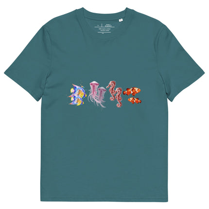 T-shirt unisexe en coton biologique - Marine life - pimp your tee