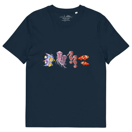 T-shirt unisexe en coton biologique - Marine life - pimp your tee