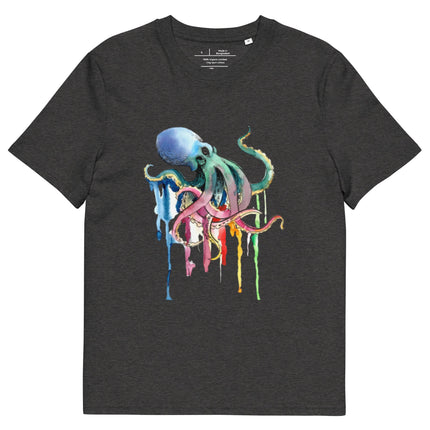 T-shirt unisexe en coton biologique - Pieuvre - pimp your tee