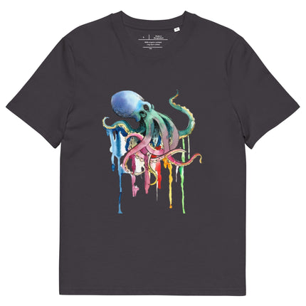 T-shirt unisexe en coton biologique - Pieuvre - pimp your tee