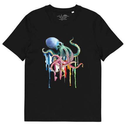 T-shirt unisexe en coton biologique - Pieuvre - pimp your tee