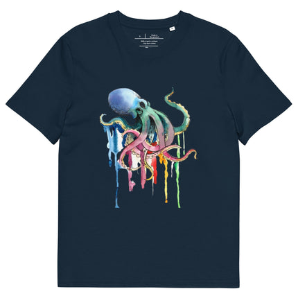 T-shirt unisexe en coton biologique - Pieuvre - pimp your tee