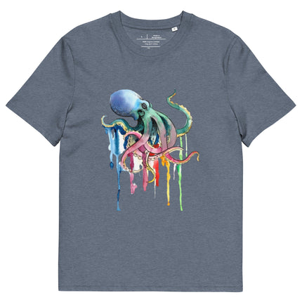 T-shirt unisexe en coton biologique - Pieuvre - pimp your tee