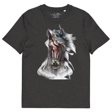 T-shirt unisexe en coton biologique - Tête de cheval - pimp your tee