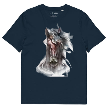 T-shirt unisexe en coton biologique - Tête de cheval - pimp your tee