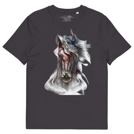 T-shirt unisexe en coton biologique - Tête de cheval - pimp your tee